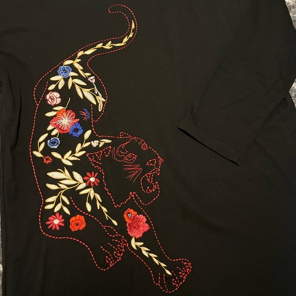 🌹Sandro Paris embroidered long sleeve 🌹 - Picture 3 of 3